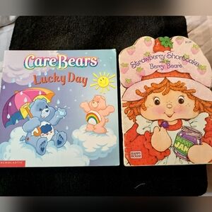 Vintage Strawberry Shortcake and the Berry Bears Care Bears Lucky Day Books